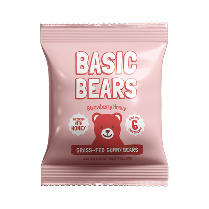 STRAWBERRY HONEY GUMMY BEARS
