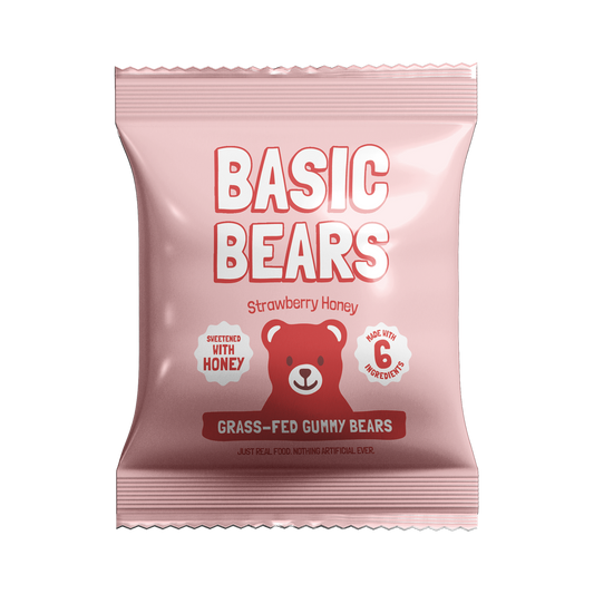 STRAWBERRY HONEY GUMMY BEARS