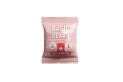 STRAWBERRY HONEY GUMMY BEARS