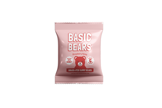 STRAWBERRY HONEY GUMMY BEARS